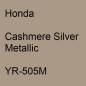 Preview: Honda, Cashmere Silver Metallic, YR-505M.